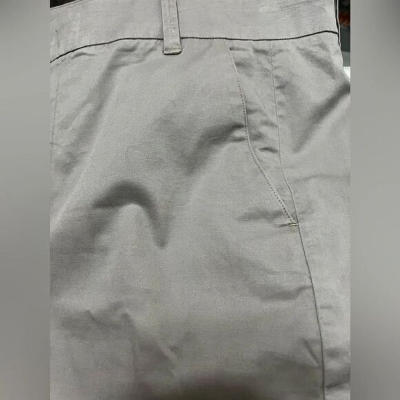 Vince Low-Rise Washed Cotton Crop Pant size 8 Lunar Dust gray - Picture 12 of 14